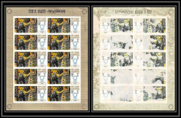 0321/ Umm Al Qiwain Michel N°219 Renoir B Error Printed Both Sides Non Dentelé Imperf Mint Sheet Tableau Painting - Impressionisme