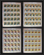 Aden - 1015d Qu'aiti State In Hadramaut N°142/145 A RENOIR Tableaux Paintings ** MNH Feuille Complete (sheet) - Yémen