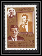 Aden - 1029 Kathiri State In Hadhramaut ** MNH N°164 A Lincoln - Kennedy  - Yémen