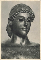 CPSM Sculpture Grecque Au Musée Du Louvre-Piombino-Apollon      L2607 - Sculture