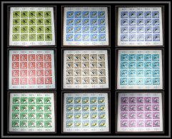 Aden - 1067d Mahra State - N°39/47 B  Jeux Olympiques Olympic Games Grenoble 1968 Non Dentelé MNH Imperf Feuille Sheets - Yémen