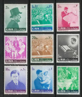 Ajman - 2544c/ N° 141/149 A Kennedy Birthday 1967 ** MNH - Kennedy (John F.)