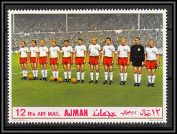 Ajman - 4526d/ N°368 A German National Football Team 1969 Soccer Neuf ** MNH - 1970 – Mexique