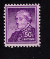 1959366721 1955 SCOTT 1050 (XX)  POSTFRIS MINT NEVER HINGED - LIBERT ISSUE - SUSAN B. ANTHONY - Neufs