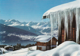 CRANS MONTANA LES PLANS MAYENS ET LES ALPES - Crans-Montana