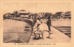 FRANCE - Palavas Les Flots - La Jetée - Rive Gauche - Carte Postale Ancienne - Palavas Les Flots