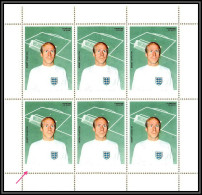 Ajman - 4683/ N°312 A Bobby Charlton Neuf ** MNH Football Soccer Erreur Print Error Proof Missing Text - Beroemde Teams