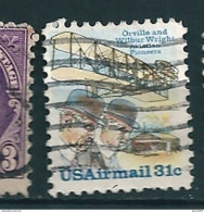 N° 86 PA86 Poste Aérienne ORVILLE & WILBUR WRIGHT  Timbre Stamp  Etats-Unis (1978) Oblitéré   USA - Usados