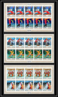 Manama - 3054/ N° 354/359 B  Jeux Olympiques Olympic Games Sapporo 72 ** MNH Non Dentelé Imperf Feuille Complete (sheet) - Hiver 1972: Sapporo