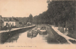 FRANCE - Moret  -  Une Vue Sur Le Canal - LL -  Carte Postale Ancienne - Moret Sur Loing