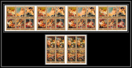 Manama - 3160c/ N° 496/503 A Nudes Nu Francois Boucher Peinture Tableaux Paintings ** MNH Feuille Complete (sheet) RRR  - Desnudos