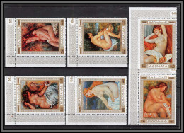 Manama - 3161i/ N° 270/275 A  Renoir Nus Nudes Peinture Tableaux Paintings  ** MNH  - Nudi