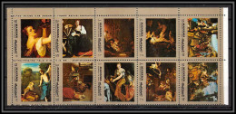 Manama - 3420/ N°960 A/I A Tableau (Painting) Paintings Neuf ** MNH Rembrandt Vermeer Veronese - Rembrandt
