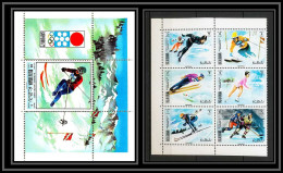 Ras Al Khaima - 531b/ N° 377/382 A + Bloc 85a Jeux Olympiques (olympic Games) Sapporo 72 1972 Neuf ** MNH  - Winter 1972: Sapporo