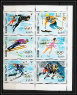 Ras Al Khaima - 534/ N° 534/539 A Sapporo 1972 Overprint Surcharge Jeux Olympiques (olympic Games) Neuf ** MNH  - Hiver 1972: Sapporo