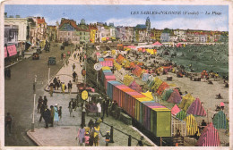 FRANCE - Les Sables D'Olonnes - La Plage - Animé - Carte Postale Ancienne - Sables D'Olonne