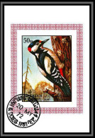 Sharjah - 2032c/ N° 1180 Great Spotted Woodpecker Pic épeiche Oiseaux (bird Birds Oiseau) Miniature Sheet Used  - Climbing Birds