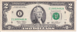 BILLETE DE ESTADOS UNIDOS DE 2 DOLLARS DEL AÑO 2003 LETRA I - MINNEAPOLIS  (BANK NOTE) - Bilglietti Della Riserva Federale (1928-...)