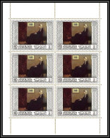 Sharjah - 2223/ N°451 A Whistler American Paintings Tableau (Painting) Neuf ** MNH Feuille Complete (sheet) - Sharjah
