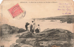 FRANCE - Préfailles - La Pêche Dans Les Rochers Aux Dormeurs Et Homards - Carte Postale Ancienne - Préfailles