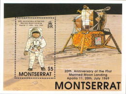 Montserrat MNH SS - North  America