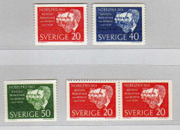 Suede - (1961)  - 60eme Anniversaire Du Prix Nobel - Neufs** - MNH - Unused Stamps