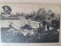 Epinal , Chute Mortelle Du Caporal Aviateur Autroche 1913 - Epinal