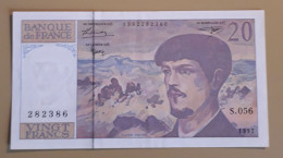 FRANCE - 20 FRANCS - 1997 - UNCIRC - P 151 - BANKNOTES - PAPER MONEY - CARTAMONETA - - 20 F 1980-1997 ''Debussy''