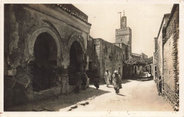 MAROC - Marrakech - Rue Et Mosquée - Sidi-Ghanem - Carte Postale Ancienne - Marrakesh