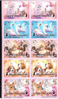 Finland  2023 . Close Friend . Dog ,Cat, Squirl ,Dear, Swan .Booklet - Nuevos