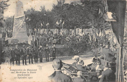 CPA 36 ISSOUDUN / INAUGURATION DU MONUMENT AUX MORTS POUR LA PATRIE - Issoudun