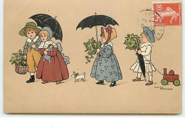 N°858 - Ethel Parkinson - Couple D'enfants Avec Des Parapluies - Parkinson, Ethel
