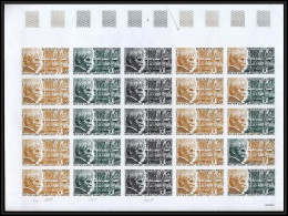 90688 NIGER N° 327 Albert Schweitzer Prix Nobel Essai Proof Non Dentelé Imperf ** MNH Feuille Sheet Planche - Albert Schweitzer