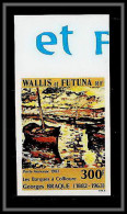 90886 Wallis Et Futuna N° 115 Braque Tableau Painting Collioure Non Dentelé Imperf ** MNH - Ongetande, Proeven & Plaatfouten