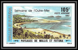 91750a Wallis Et Futuna PA N° 118 Semaine De L OUTRE-MER Paysages Non Dentelé Imperforate ** MNH  - Non Dentellati, Prove E Varietà