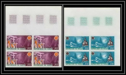 91838a Niger PA N° 135/136 Exposition Universelle Osaka 1970 Japan Universal Exhibition Non Dentelé Imperf ** MNH BLOC 4 - 1970 – Osaka (Giappone)