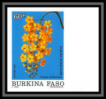 92763c Burkina Faso N°840 Cassia Sieberiana Fleurs (plants - Flowers) 1991 Non Dentelé ** MNH Imperf  - Burkina Faso (1984-...)