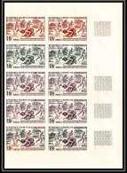 92838 Cameroun N°409 Tourisme Tourism Danse Calao Dance Essai Proof Non Dentelé ** MNH Imperf Bloc 10 - Other & Unclassified