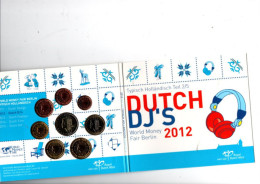 NEDERLAND THEMASET WORLD MONEY FAIR BERLIN 2012 DUTCH DJ"s OPL. SLECHTS 500 STUKS - Mint Sets & Proof Sets