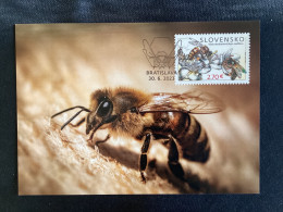 2023 Carte Maximum Yvert 883 Pofis 776 Les Abeilles Bees - FDC