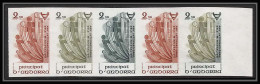 85000 N°299 Paralysés Paralyzed Handicap Handicapes Andorre Andorra Essai Proof Non Dentelé Imperforate ** MNH Bande 5 - Handicaps