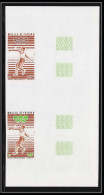 85438 Pa N°126 Paire Javelot Javelin Jeux Olympiques Olympic Games Los Angeles 84 Wallis Et Futuna Essai Proof Non Dente - Geschnittene, Druckproben Und Abarten