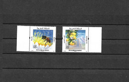 MOROCCO, 2019, BEE, LEMON,, 2v. MNH, ** - Abeilles