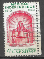 USA 1960 150th Anniv Of Mexican Independence - 4c Dolores Bell (Mexico) FU - Used Stamps