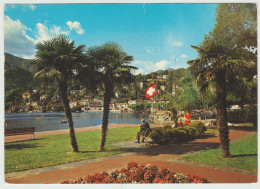 SVIZZERA -  ASCONA  LAGO MAGGIORE - PANORAMA - CARTOLINA VIAGGIATA NEL 1972 - - Ascona