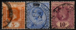 STRAITS SETTLEMENTS 1912-3 O - Straits Settlements