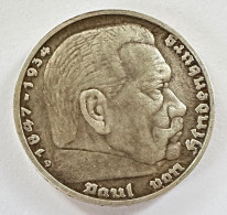 Allemagne. Deutches Reich 1937. 5 Reichsmark. Argent. - 5 Reichsmark