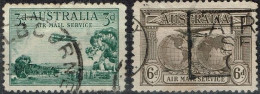 Australie - Poste Aérienne - Y&T N° P.A. 2 Et 3 Oblitérés - Used Stamps