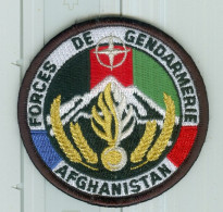 PATCH ECUSSON INSIGNE FORCES DE GENDARMERIE AFGHANISTAN AGREE DGGN - Polizei