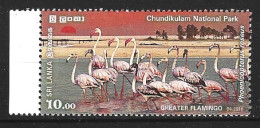 SRI LANKA. N°2016 De 2016. Flamants. - Fenicotteri